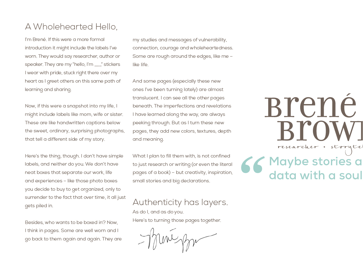 Brené Brown | Braid Creative and Consulting